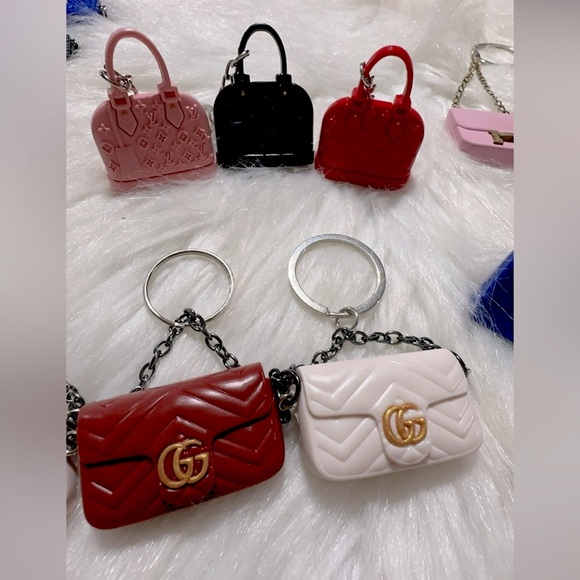 NEW MINI BAG CHARM & KEYCHAIN ( Choose one ) - Picture 3 of 10